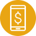 icon-mobile banking symbol