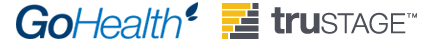 GoHealth and TruStage logos