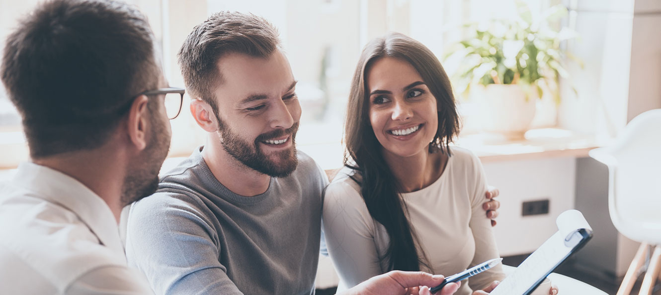 couple checking financial health